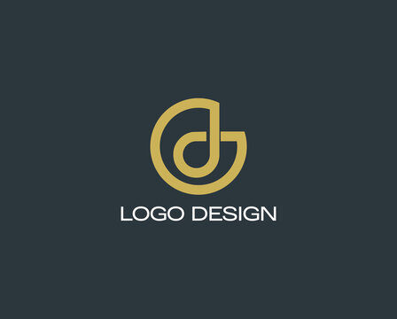 Modern GJ Initials Logo – Golden Lettermark for Personal, Corporate, or Tech Brand Identity