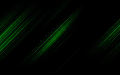 Poster - Background black and green dark are light with the gradient is the Surface with templates metal texture soft lines tech gradient abstract diagonal background silver black sleek with gray.