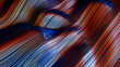 © Marcos Osorio/Stocksy - Intricate waves of color flow through a vibrant technological backdrop