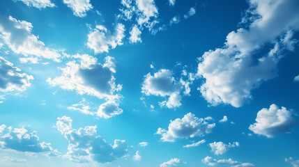 Wall Mural - blue sky with white cloud background. white cloud with blue sky background