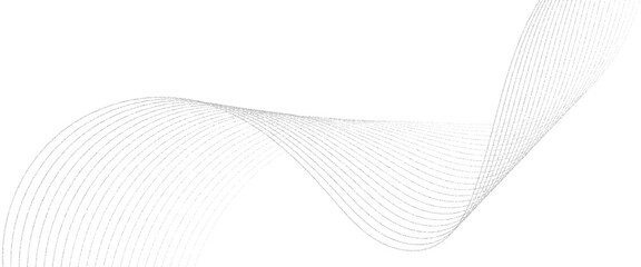 Poster - Vector abstract geometric wave line flowing particles future technology concept for banner, template, wallpaper background	