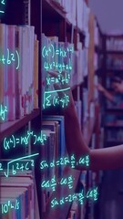 Poster - Animation of data processing over female student