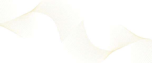 Poster - Vector flowing particles curve lines element wave with future technology concept