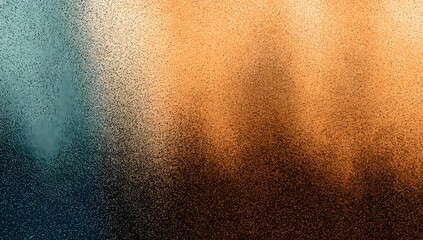 Fototapete - 
Abstract gradient background with a grainy texture, soft orange and teal colors, a grainy noise effect, a grain filter, a grain texture, a grainy gradient,