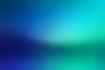 Fototapete - Abstract blurred gradient background in shades of green and blue, a minimalistic vector design for presentations.