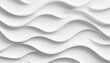 © gu - Elegant monochrome white seamless wave texture pattern background for design projects. High quality