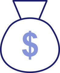 Poster - Duotone Finance And Money Icon Set 