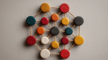 Poster - Solid wall constructed from natural rocks demonstrating strength and resilience in the blockchain sentiment influence map