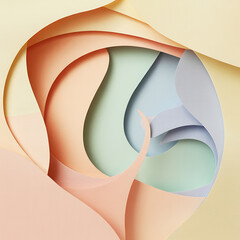 Poster - abstract colorful background