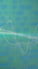 Poster - Animation of binary coding data processing over networks of connections