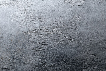 Leinwandbilder - Metallic mineral surface with smooth texture, rough pattern, shiny gray color, industrial background