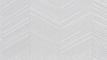 Poster - A subtle chevron pattern in white and gray creates a textured and geometric background
