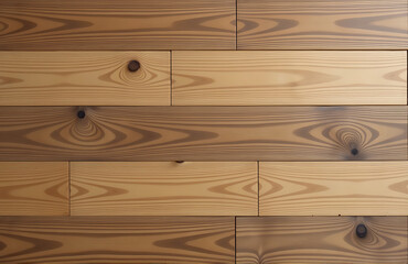 Poster - wood floor features combination herringbone pattern natural brown finish visible