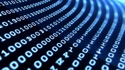 binary code digital background
