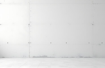 Aufkleber - light gray cement background textured white concrete wall ample space design elements wide panoramic