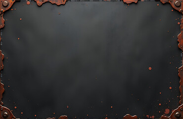 Poster - grunge backgrounds available including dark monochrome rusty metal texture wide banners space custom design