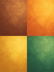 Aufkleber - abstract backgrounds brown orange green mustard colors available empty templates matte finish gradient