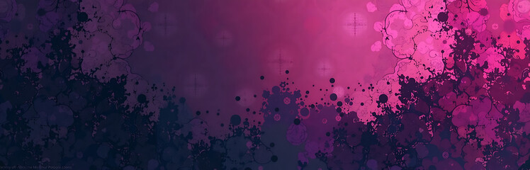 Poster - design features vibrant abstract background shades purple black pink rough concrete