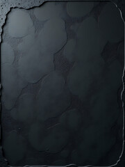 Aufkleber - dark rough textured concrete wall features decorative plaster black stone background aesthetic