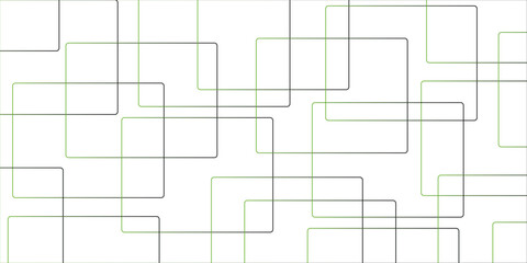 Fototapete - Minimalist abstract background with a white base, with a geometric pattern composed of thin, Vector abstract futuristic architecture concept with digital geometric connection gray.