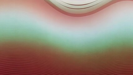 Poster - A soothing background of wavy pink lines creating a soft gradient pattern