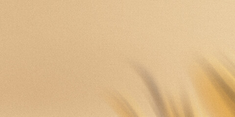 Poster - A grainy beige texture creates a neutral background with soft light and shadow patterns