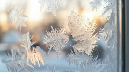 Aufkleber - Frosty window details