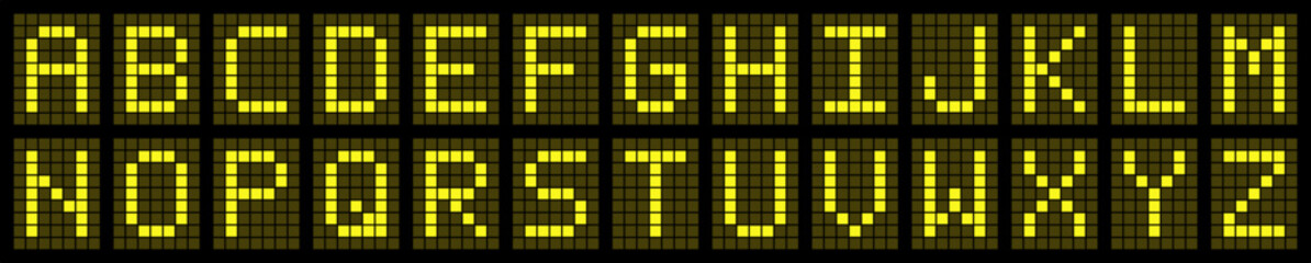 digitales Alphabet
