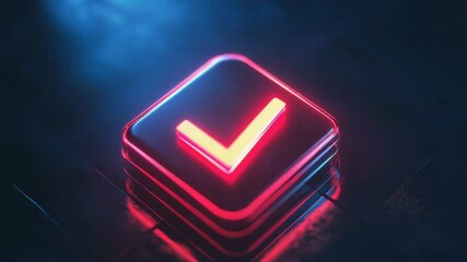 Poster - A bright, glowing letter L against a dark background