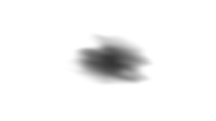 Poster - Black abstract shadow png overlay effect, transparent background