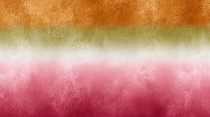 Poster - A colorful backdrop features blended hues of orange, green, white, and pink, creating a soft, watercolor-like texture perfect for elegant and modern designs.