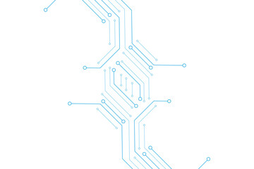 Aufkleber - Abstract Circuit Board Technology Background High-Resolution Image for Design Projects