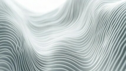 Poster - A close-up view of a wavy surface with texture and pattern, suitable for use in design or as a background