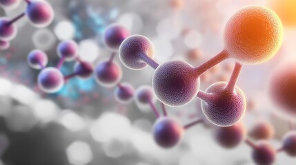 Poster - Stunning 3D Illustrations of Complex Molecular Structures for Advanced Biological Visualization.