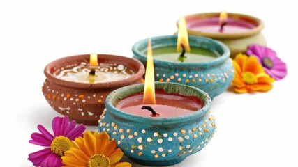 Poster - Three candles sitting next to each other