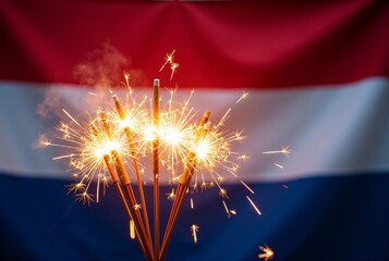 Wall Mural - Dutch Pride Sparkles