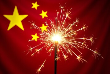 Wall Mural - Sparkling Tribute to China