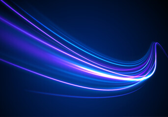 Poster - png vortex neon flash swirl sparkle vector trace lens brilliant white glow wave background rotation ellipse wind movement speed magic line design energy circular

