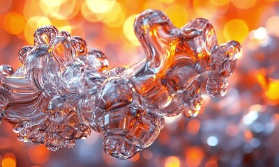 Poster - Abstract crystalline structure