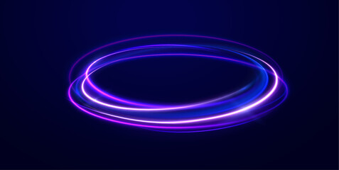 Poster - png bright twirling background sparkle frame glow energy curve light tornado swirl wave portal abstract illustration neon lens twirl futuristic vortex magic glare

