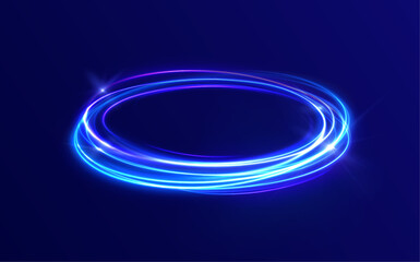 Poster - png twirl tornado motion glow vortex sparkle curve light swirl background wave frame bright neon futuristic abstract radiant portal design circle glare spin energy

