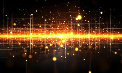 Poster - Abstract Network of Golden Light