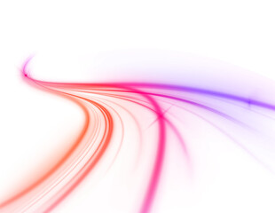 Fototapete - png swirl spark sparkle lighting police wavy cyberspace dynamic movement shine neon flowing glowing curve futuristic glow speed flow transparent wave effect blurred blur graphic motion speedy

