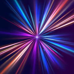 Poster - png flare sparkle glow beam tornado glowing twirl circulation bright funnel magic spark star shining abstract neon line flying vector wind wave rotation particle lens effect blue road

