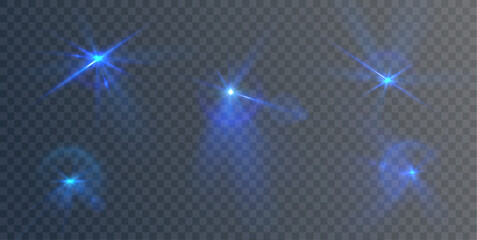 Wall Mural - png sparkle abstract background neon vector light effect disco spotlight scene glow magic flare illu