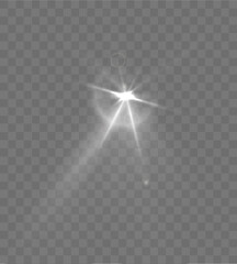 Wall Mural - png star glow light sparkle background illustration vector laser glare projection abstract disco sce