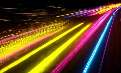 Poster - Neon Highway