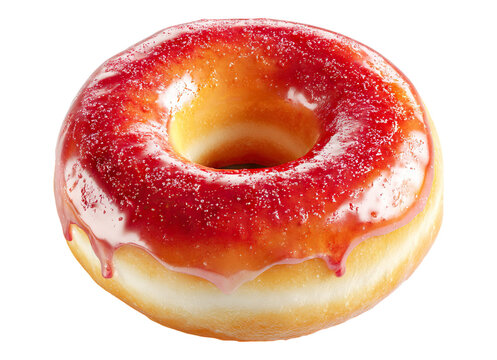 Hyper realistic 3d rendered Donut