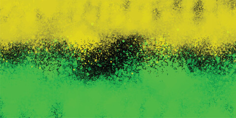 Aufkleber - Abstract background with splatter effect featuring yellow green and black elements for creative design projects and modern artistic concepts