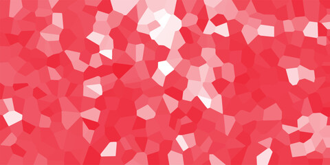 Aufkleber - Abstract red geometric background with varying shades and shapes for modern design and digital art projects